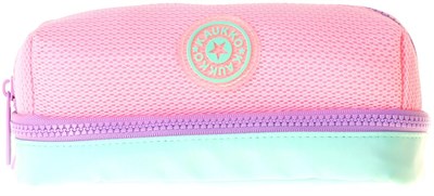 Kaukko Lilac İki Bölmeli Kız Çocuk Lila - Pembe Okul Kalemliği Kalem Kutusu - K1850