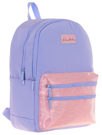 Kaukko Magic Dreams Kız Çocuk Dört Bölmeli Mavi Pembe Okul Sırt Çantası (İlkokul+Ortaokul) - K1815
