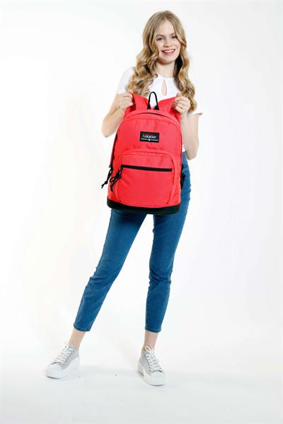 Kaukko Mercan Üç Bölmeli Okul ve Günlük Sırt Çantası - Ortaokul, Lise, Kolej