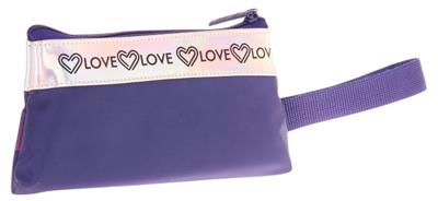 Kaukko Mirror Cüzdan Tipi Tek Bölmeli Kız Çocuk Okul Kalemliği - Lacivert - K2754