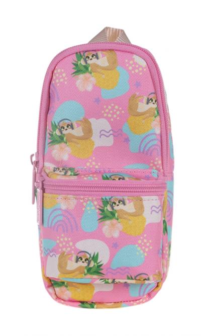 Kaukko Nature Junior Bag Tembel Maymun Kalem Çantası - Kız Çocuk