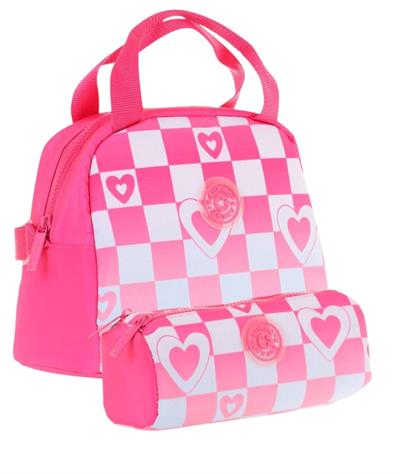 Kaukko Nature Kız Çocuk Beslenme Çantası (K9063) ve Kalemlik (K2699) Seti