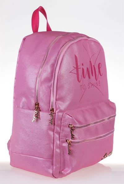 Kaukko Sparkle Time To Shine Baskılı Okul ve Günlük Sırt Çantası