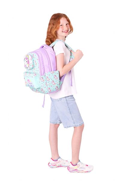 Kaukko Toys Kız Çocuk 3d Unicorn Şekilli İlkokul ve Günlük Sırt Çantası - Turkuaz - L5234