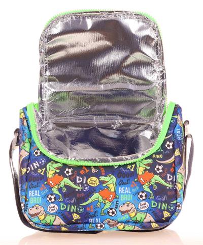 Kaukko Yeşil Mavi Dinazor Üçlü İlkokul Okul Çanta Seti - Erkek Çocuk