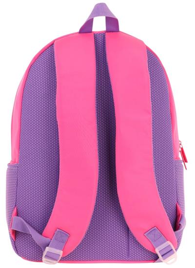 Kauko Holiday Kız Çocuk Altı Bölmeli Rozetli Okul Sırt Çantası - Pembe - K1830