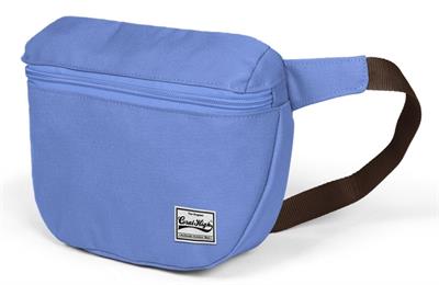 Lüks Derin Tek Bölmeli Mavi Bel Çantası