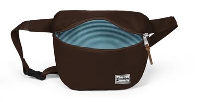 Lüks Kahverengi Tek Bölmeli Bel Çantası