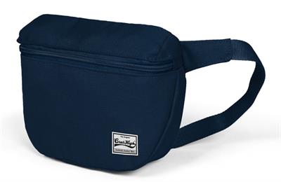 Lüks Lacivert Tek Bölmeli Bel Çantası