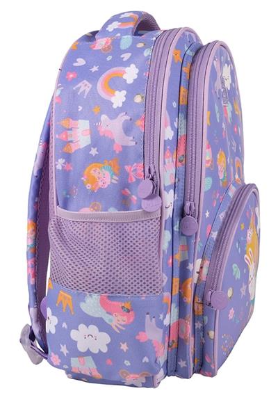 Me Team Daisy Mor Üç Bölmeli Kız Çocuk İlkokul Sırt Çantası