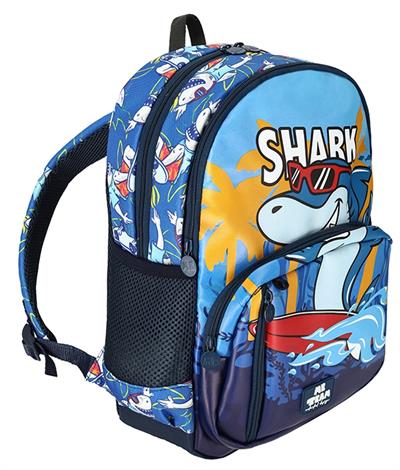 Me Team Dört Bölmeli Erkek Çocuk Okul Sırt Çantası - Shark/Köpek Balığı - 25185