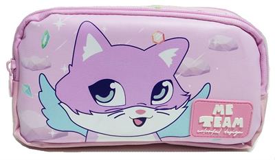 Me Team Sevimli Kedi İki Bölmeli Okul Kalem Çantası - ME25011