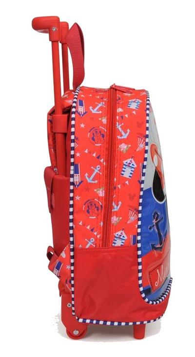 Minnie Mouse Çekçek Kırmızı Anaokul Çantası (73171)