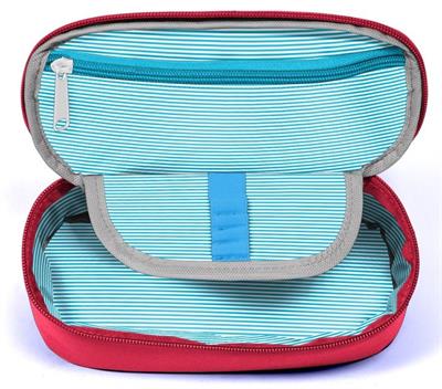 Nar Çiçeği Organizer Kalem Çantası