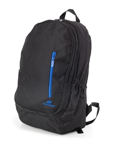 Pippa Bloom Siyah/Mavi Üç Gözlü Okul ve Günlük Sırt Çantası