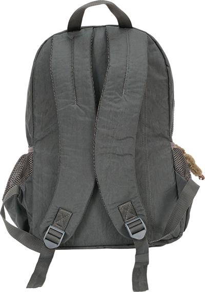 Pippa İlus Dört Gözlü Okul ve Günlük Sırt Çantası (Koyu Gri - Kadın ve Erkek - CNT8035-05)