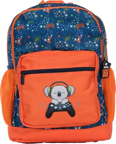 Pippa Kız ve Erkek Çocuk Üç Gözlü Turuncu İlkokul Üçlü Okul Çanta Seti - Sevimli Koala - PPSET5405