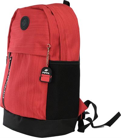 Pippa Nori Üç Bölmeli Ortaokul ve Günlük Sırt Çantası - Erkek - Kırmızı - CNT8015-03