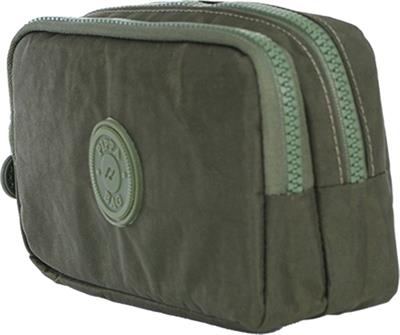 Pippa Yogi İki Gözlü Erkek Çocuk Yeşil Krinkıl Kumaş Kalem Çantası/Kalemlik - KK975-2
