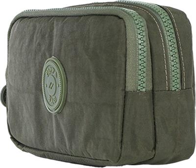Pippa Yogi İki Gözlü Erkek Çocuk Yeşil Krinkıl Kumaş Kalem Çantası/Kalemlik - KK975-2