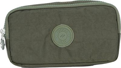 Pippa Yogi İki Gözlü Erkek Çocuk Yeşil Krinkıl Kumaş Kalem Çantası/Kalemlik - KK975-2