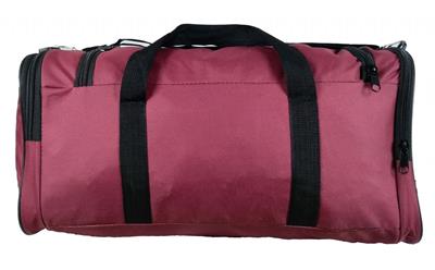 Puccon Kadın Erkek Bordo Tatil Seyahat Spor Çantası - El ve Omuz Askılı Çanta