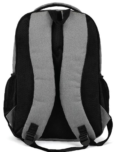 Slazenger Dört Bölmeli Gri Siyah Tasarım Kız Çocuk Gri Okul ve Günlük Sırt Çantası - 26834