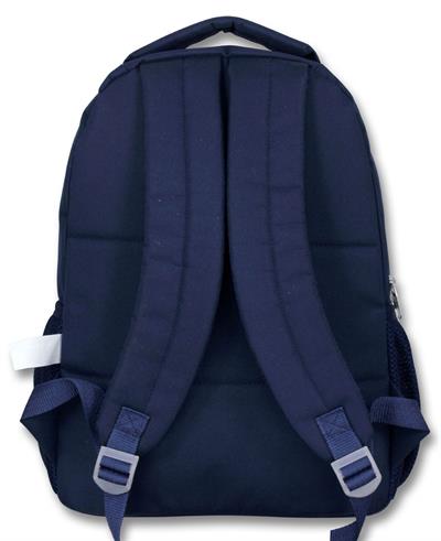 Ümit Çanta 5033 Lacivert Beyaz Üç Gözlü Erkek Çocuk Okul Çantası -Hiphop Ayıcık