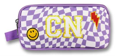 Ümit Çanta 5083 (Smile Desenli - Lila Renkli) Kız Çocuk Kalem Çantası