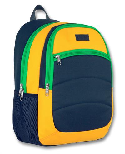 Ümit Çanta Cennec Ortaokul Kolej Lise ve Günlük Sırt Çantası - Lacivert-Sarı - Erkek
