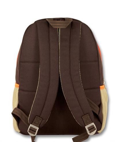 Ümit Çanta Cennec Ortaokul Kolej Lise ve Günlük Sırt Çantası - Kahverengi-Turuncu - Erkek