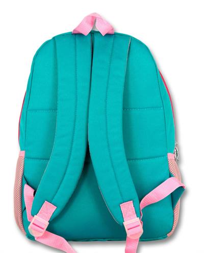 Ümit Çanta Cennec Ortaokul Kolej Lise ve Günlük Sırt Çantası - Yeşil-Pembe - Kız