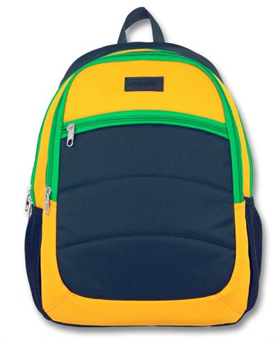 Ümit Çanta Cennec Ortaokul Kolej Lise ve Günlük Sırt Çantası - Lacivert-Sarı - Erkek