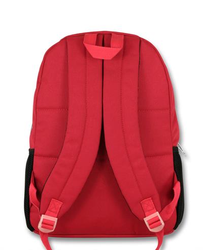 Ümit Çanta Cennec Ortaokul Kolej Lise ve Günlük Sırt Çantası - Kırmızı-Siyah - Erkek