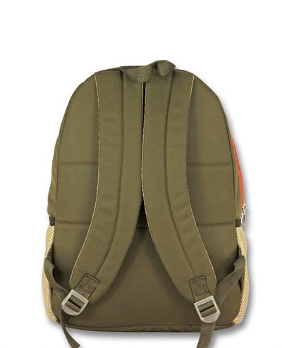 Ümit Çanta Cennec Ortaokul Kolej Lise ve Günlük Sırt Çantası - Yeşil-Krem - Erkek