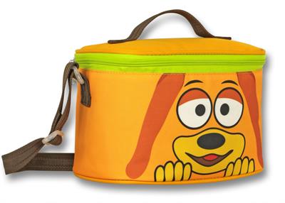 Ümit Çanta Cennec Sevimli Köpek Yeşil Sarı Isı Yalıtımlı Erkek Çocuk Okul Beslenme Çantası