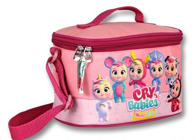 Ümit Çanta Cry Babies Fantasy Bordo-Pembe Kız Çocuk Isı Yalıtımlı Beslenme Çantası