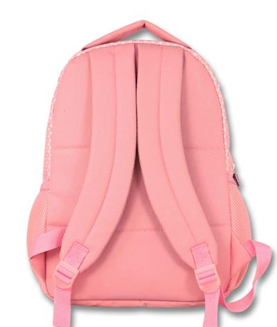 Ümit Çanta Cry Babies Gökkuşağı Baskılı Kız Çocuk Pembe İlkokul Sırt Çantası - Üç Bölmeli