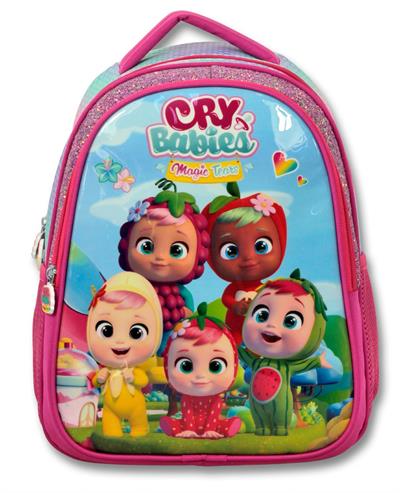 Ümit Çanta Cry Babies ve Arkadaşları Kız Çocuk İlkokul Çantası - Pembe