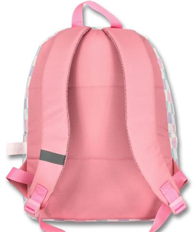 Ümit Çanta Kız Çocuklar İçin Mor Yeşil Renkli Love Baskılı Okul Çantası - 5084 - Deri Love Yazılı