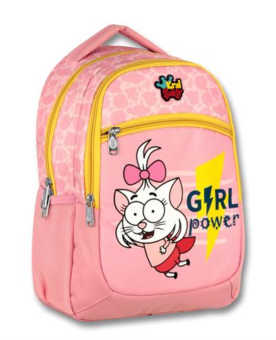 Ümit Çanta Kral Şakir Girl Power Pembe Kız Çocuk İlkokul Çantası
