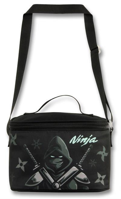 Ümit Çanta Termoslu/Isı Yalıtımlı Beslenme Çantası - 5067 - Ninja, Siyah Turkuaz (Erkek Çocuk)