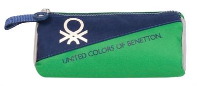 United Colors Of Benetton Color Blocking Erkek Çocuk Üçgen Kalemlik - Lacivert-Yeşil