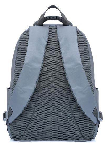 United Colors Of Benetton Unisex Çocuk/Yetişkin Okul Günlük ve Seyahat Sırt Çantası - Gri - 20957