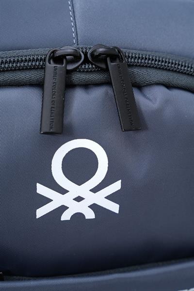 United Colors Of Benetton Unisex Çocuk/Yetişkin Okul Günlük ve Seyahat Sırt Çantası - Gri - 20972