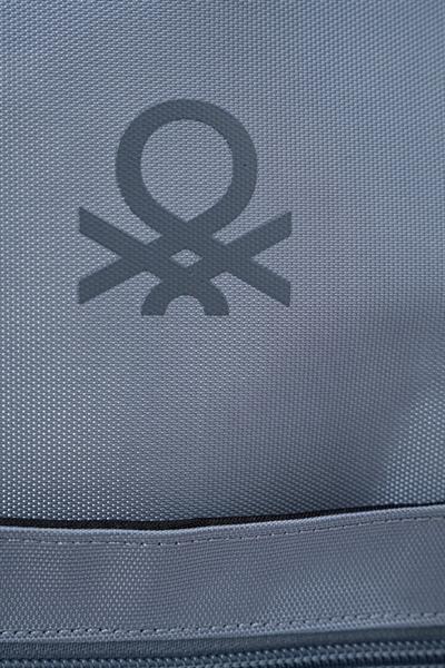 United Colors Of Benetton Unisex Çocuk/Yetişkin Okul Günlük ve Seyahat Sırt Çantası - Gri - 20957