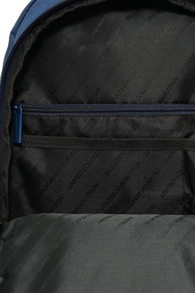 United Colors Of Benetton Unisex Okul, Günlük ve Seyahat Sırt Çantası - Lacivert - Haki - 20899