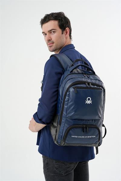 United Colors Of Benetton Unisex Okul, Günlük ve Seyahat Sırt Çantası - Lacivert - 20875
