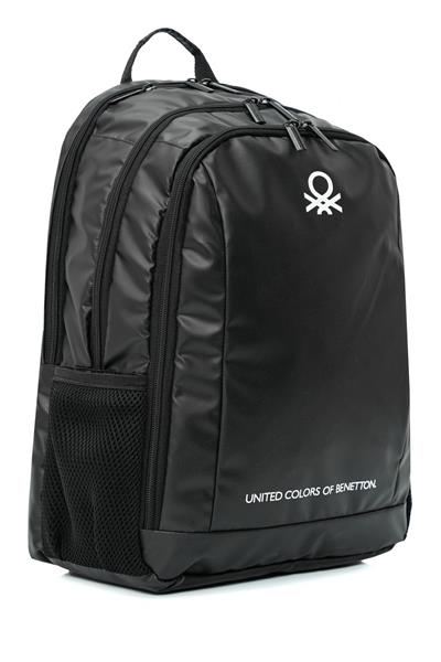 United Colors Of Benetton Unisex Okul, Günlük ve Seyahat Sırt Çantası - Siyah - 20842