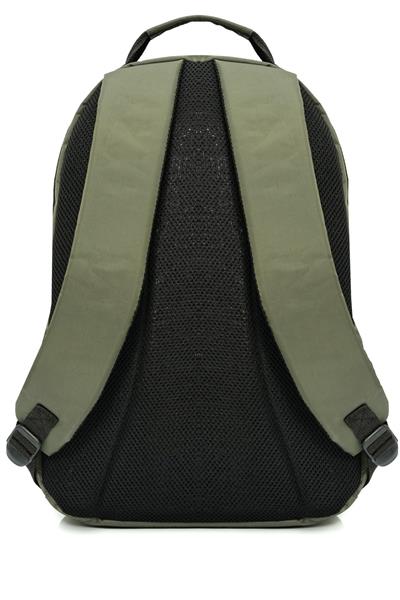 United Colors Of Benetton Unisex Okul, Günlük ve Seyahat Sırt Çantası - Haki - Siyah - 20819